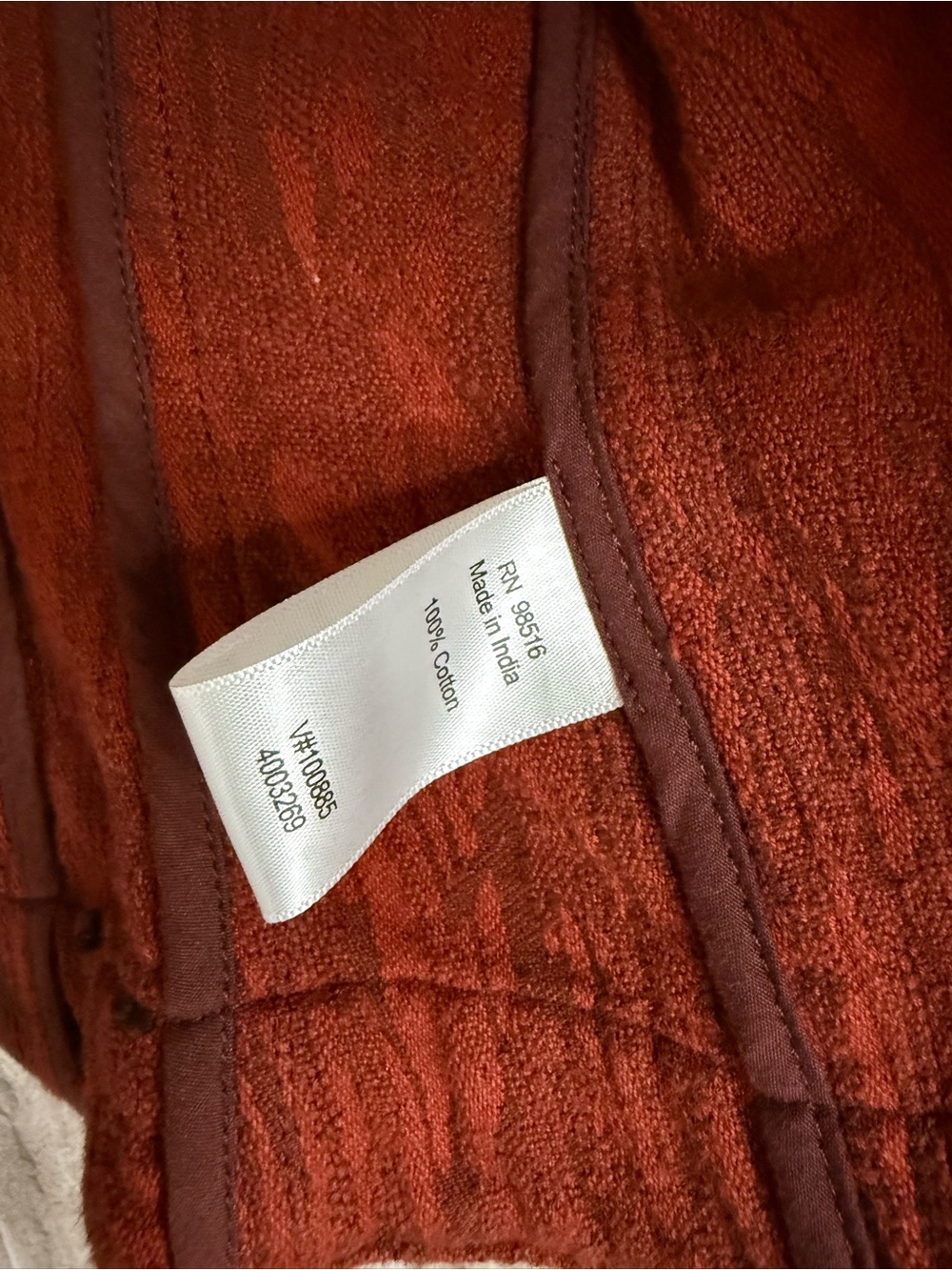Coldwater Creek Red Textured Open-Front Blazer - Picture 7 of 7
